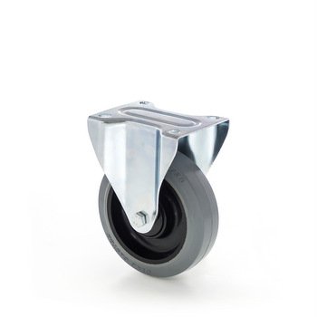 Roue d'instrument fixe avec couvercle, diamètre 100 mm - 1