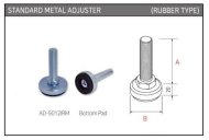 Vis de rectification type AD-5012IRME