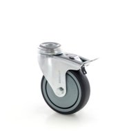 Roue d'instrument pivotante avec verrouillage complet 344h39J100rZLC
