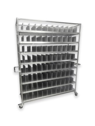 Chariot de manutention avec séparateur modulaire 23121901 - 5