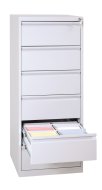 Classeur A5 - porte-cartes métal RAL 7035