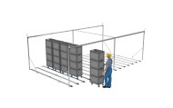 Rail - Monorail, longueur 1 m - 5
