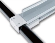 Rail de guidage en aluminium pour voie à rouleaux PA-405A - 1