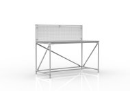 Table d'atelier avec panneau perforé largeur 1500 mm, 24040830 - 1