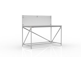 Table d'atelier avec panneau perforé largeur 1500 mm, 24040830