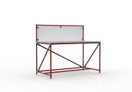 Table d'atelier avec panneau perforé largeur 1500 mm, 24040830 - 2