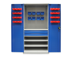 Armoire d'atelier avec tiroirs et boîtes en plastique JF-TC02_var_3