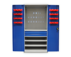 Armoire d'atelier avec tiroirs et boîtes en plastique JF-TC02_var_6