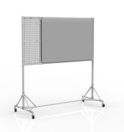 Tableau magnétique double face avec panneau perforé 24042531 - 1