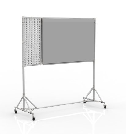 Tableau magnétique double face avec panneau perforé 24042531 - 1