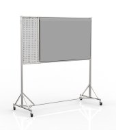 Tableau magnétique double face avec panneau perforé 24042531 - 4