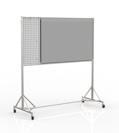 Tableau magnétique double face avec panneau perforé 24042531 - 4