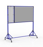 Tableau magnétique double face avec panneau perforé 24042531 - 3