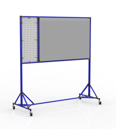 Tableau magnétique double face avec panneau perforé 24042531 - 3