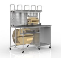 Table d'emballage universelle 23020154, 2x cutter