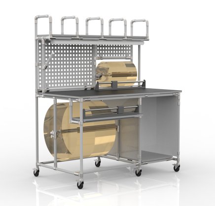 Table d'emballage universelle 23020154, 2x cutter - 1