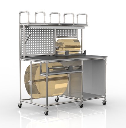 Table d'emballage universelle 23020154, 2x cutter - 4