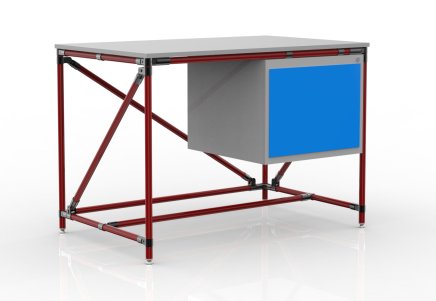 Table d'atelier avec conteneur 24040534 (3 modèles) - 2