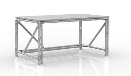Table réglable en hauteur du système de tuyaux 24041230 - 1