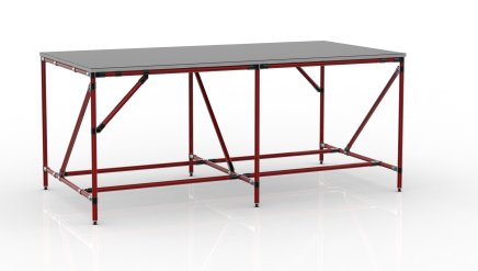 Table d'atelier du système de tuyauterie 22042004 - 2