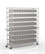 Chariot de manutention avec séparateur modulaire 23121901 - 1