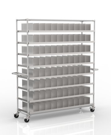 Chariot de manutention avec séparateur modulaire 23121901 - 1