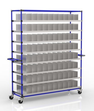 Chariot de manutention avec séparateur modulaire 23121901 - 3