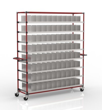 Chariot de manutention avec séparateur modulaire 23121901 - 2