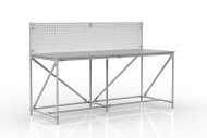 Table d'atelier avec panneau perforé largeur 2000 mm, 24040836 - 1