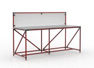 Table d'atelier avec panneau perforé largeur 2000 mm, 24040836 - 2