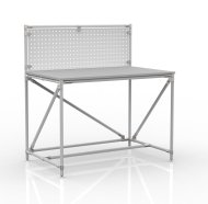 Table d'atelier en système de canalisations avec panneau perforé 240408312 (3 modèles) - 1