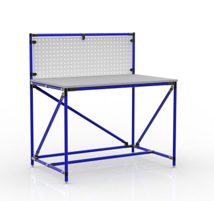 Table d'atelier en système de canalisations avec panneau perforé 240408312 (3 modèles) - 3