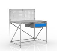 Table d'atelier tuyauterie avec panneau perforé 240408313 (3 modèles) - 1