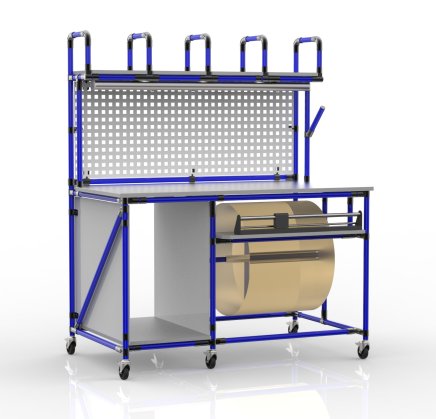 Table d'emballage avec cutter - 3