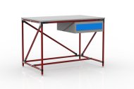 Table d'atelier avec conteneur à un tiroir 24040530 (3 modèles) - 2