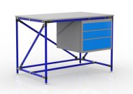 Table d'atelier avec conteneur à trois tiroirs 24040532 (3 modèles) - 3