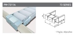 Support de rail à rouleaux type PM-7311A
