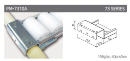 Support de rail à rouleaux type PM-7310A