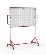 Tableau blanc mobile avec panneau perforé 24042532 - 2