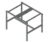 Base pour table antistatique réglable en hauteur SP127