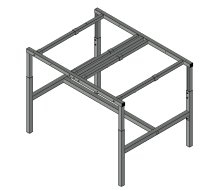 Base pour table antistatique réglable en hauteur SP127