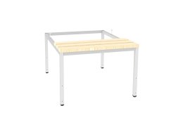 Banc économique avec pieds et rectification P323 W bois