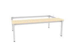 Banc économique avec pieds et rectification P433 W bois
