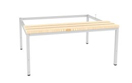 Banc économique avec pieds et rectification P333 W bois
