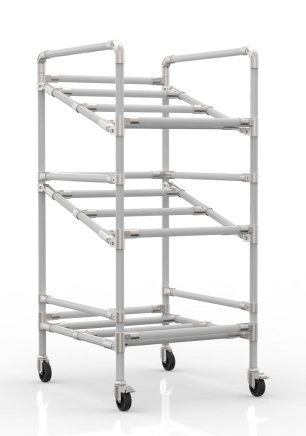 Chariot à crémaillère pour caisses 24040231 (2 modèles) - 1