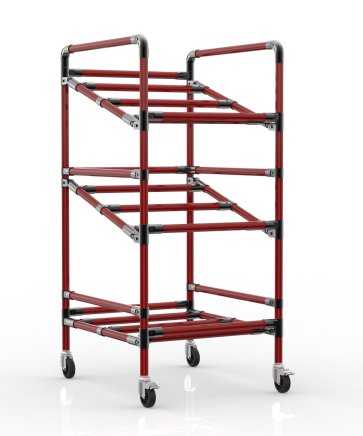Chariot à crémaillère pour caisses 24040231 (2 modèles) - 2