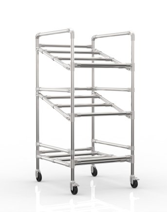 Chariot à crémaillère pour caisses 24040231 (2 modèles) - 4