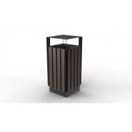Poubelle extérieure Recyclate II. sans entretien