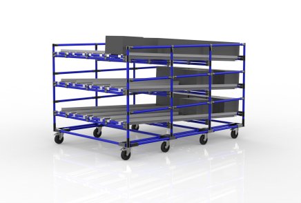 Rack à gravité FIFO avec roues 22110953 - 3