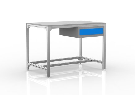 Table d'atelier en profilés d'aluminium (différentes variantes) - 1